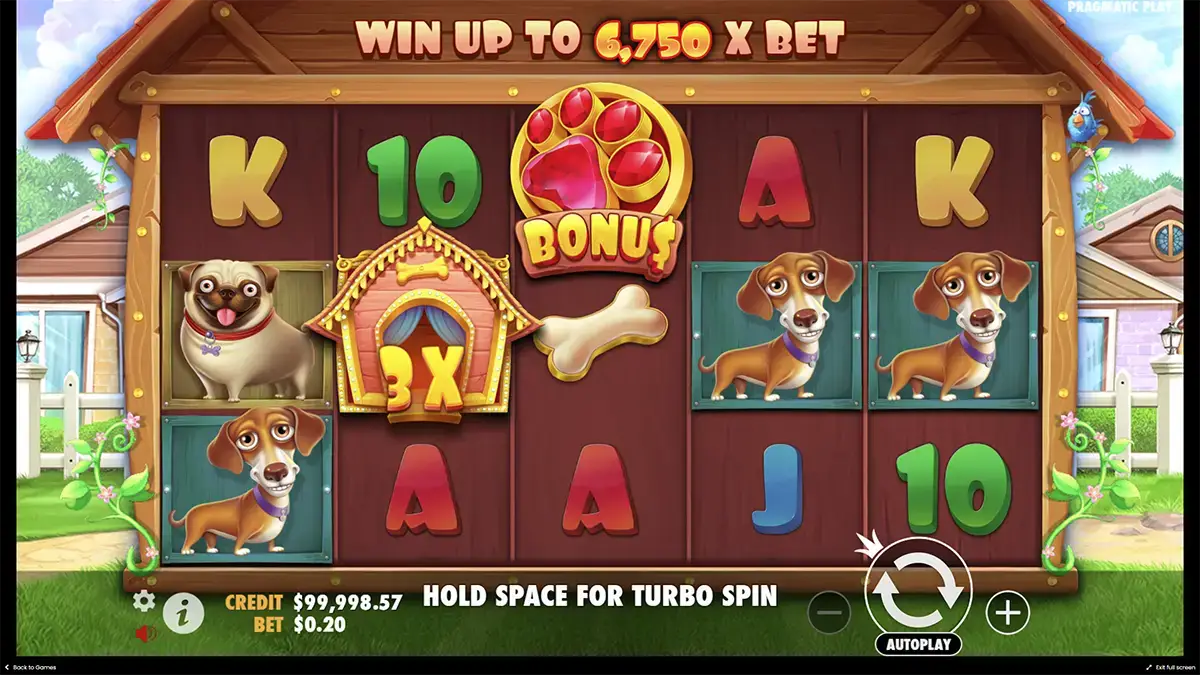 the Dog house демо режим слота