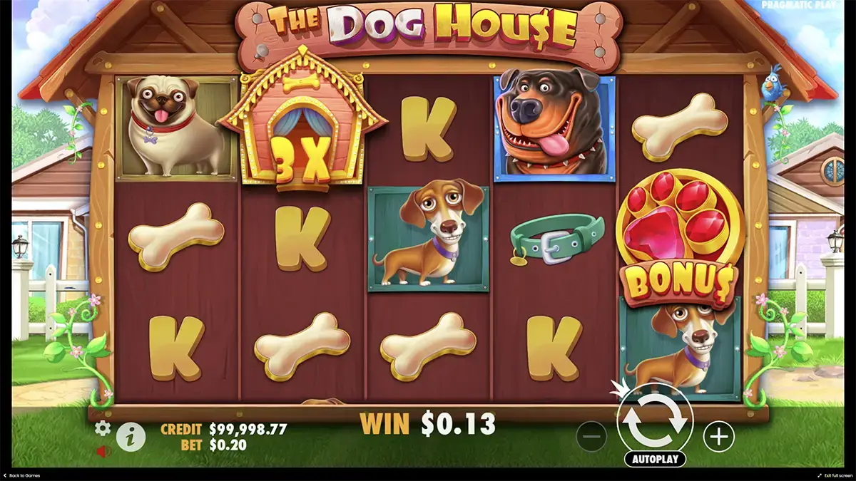 the Dog house - механика игры