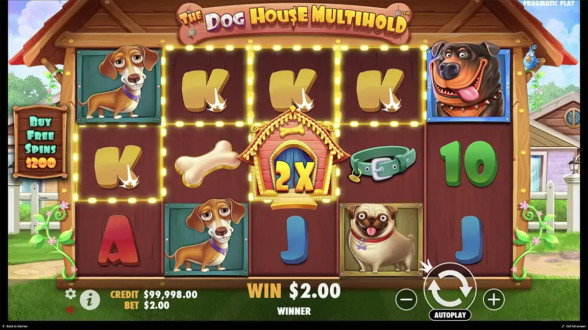 Dog house Multihold слот Украина