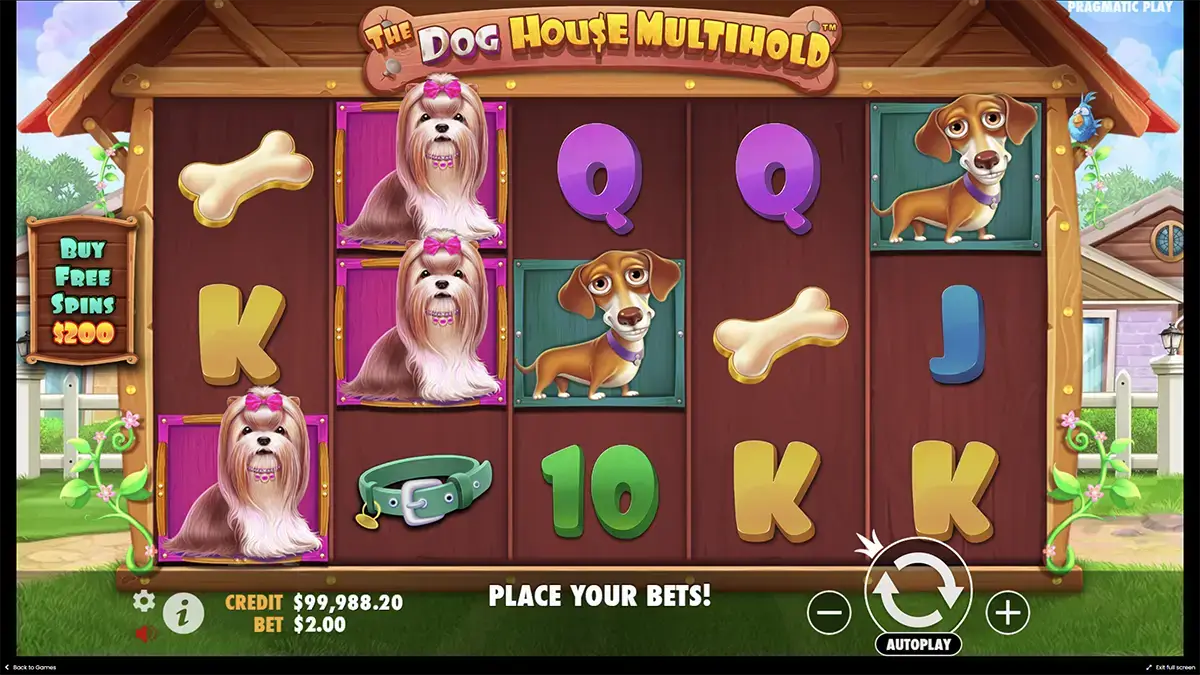 Акции и бонусы the Dog house Multihold
